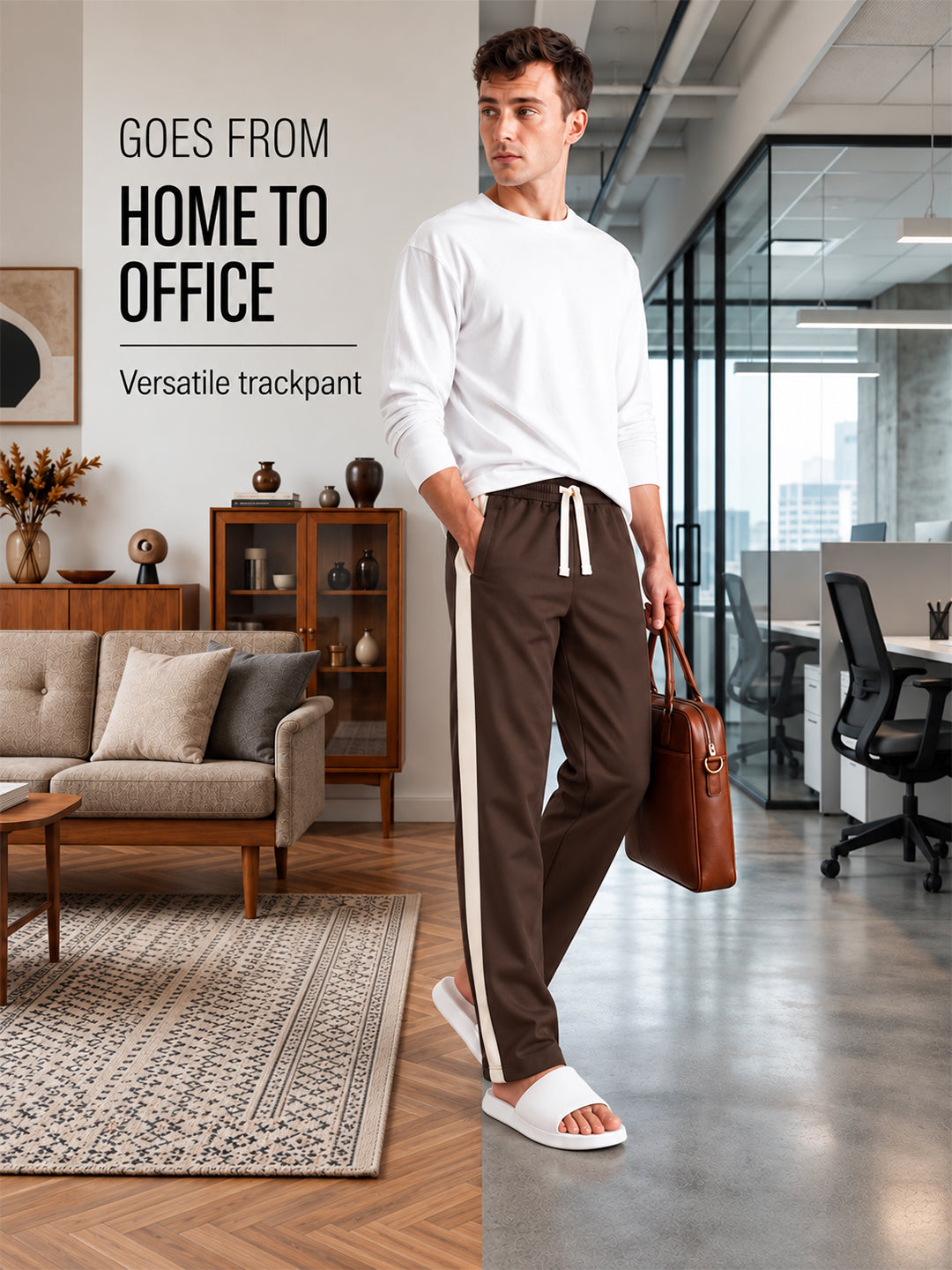 Off duty trackpants
