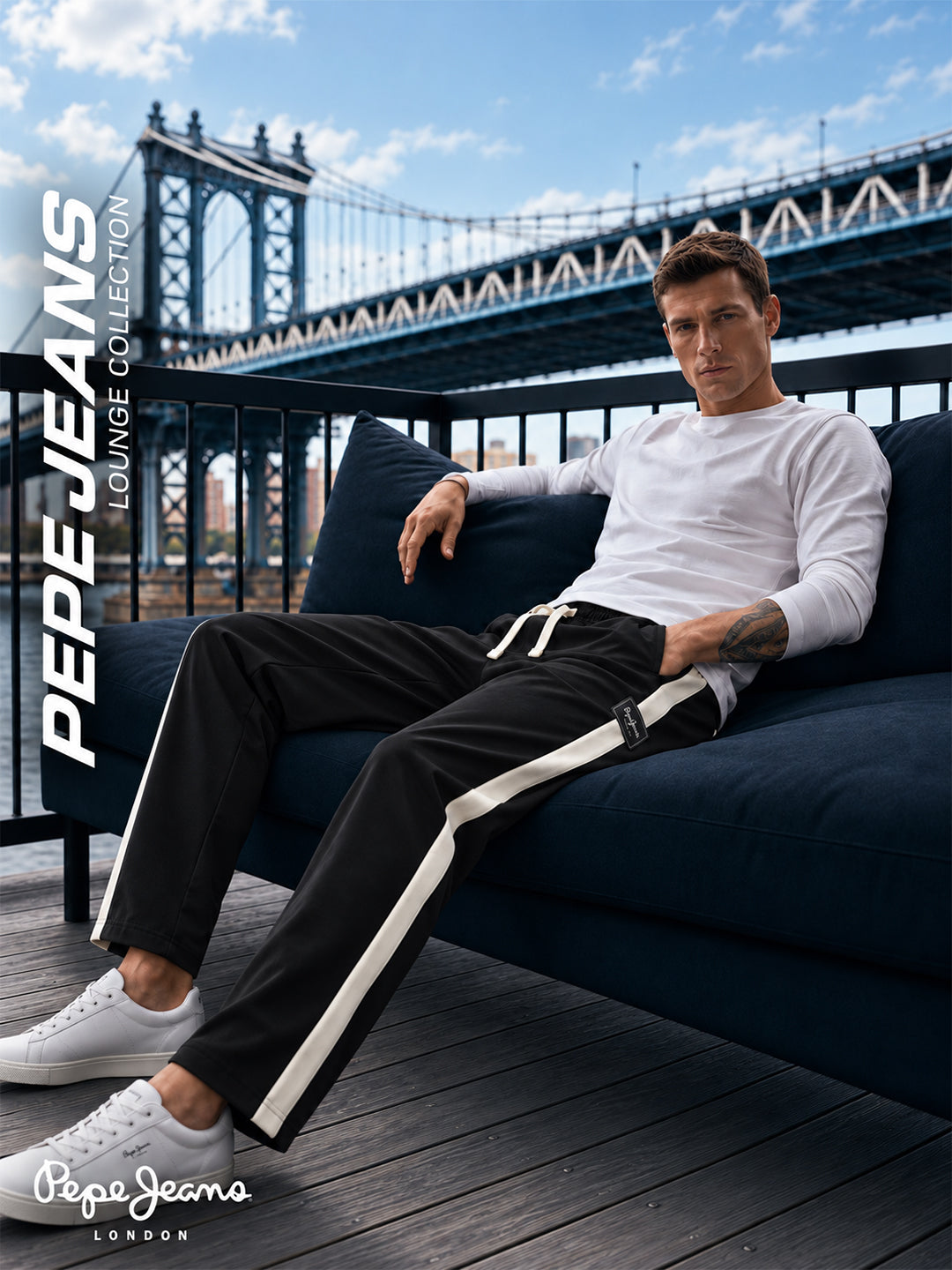 Off duty trackpants