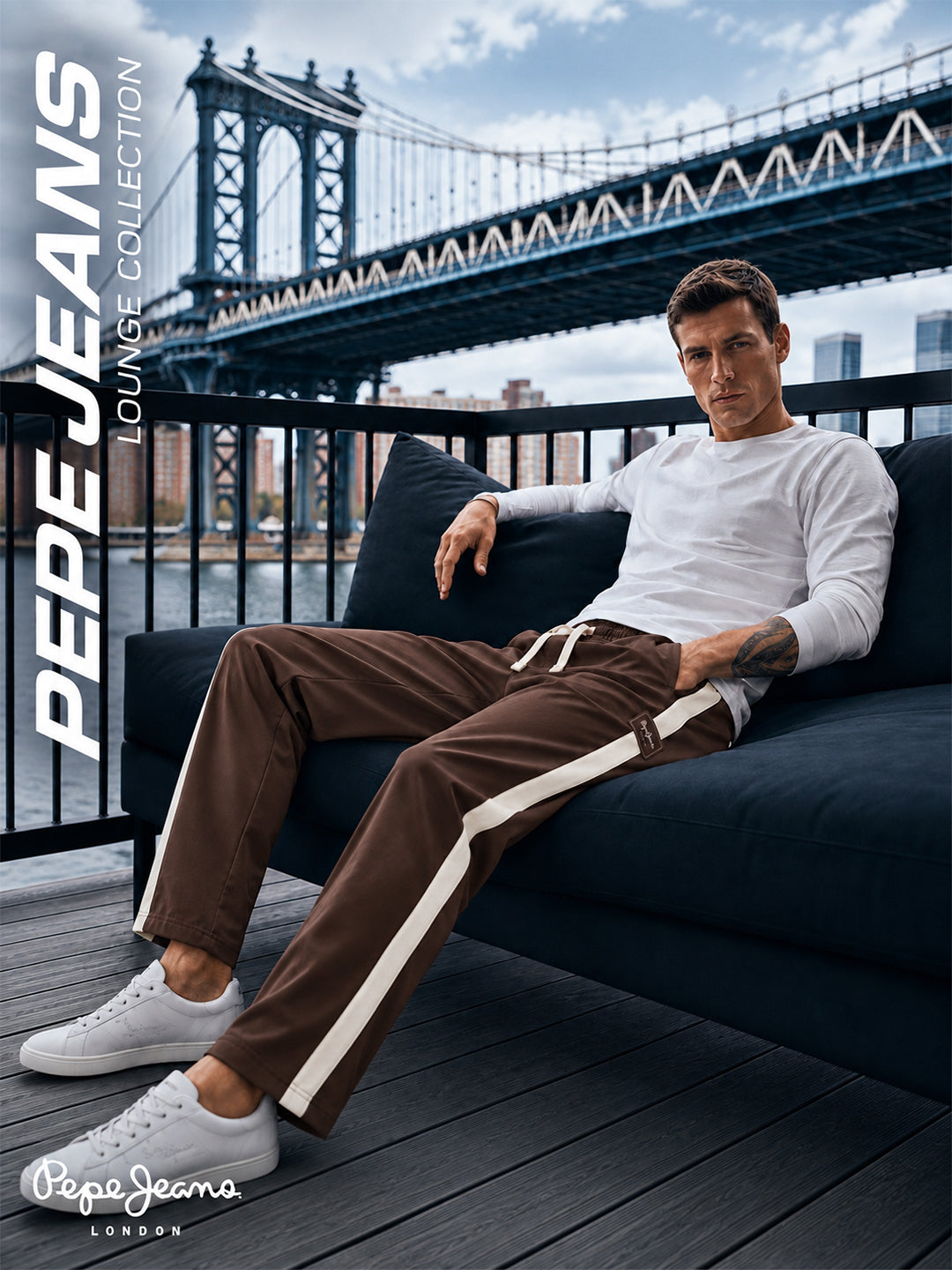Off duty trackpants