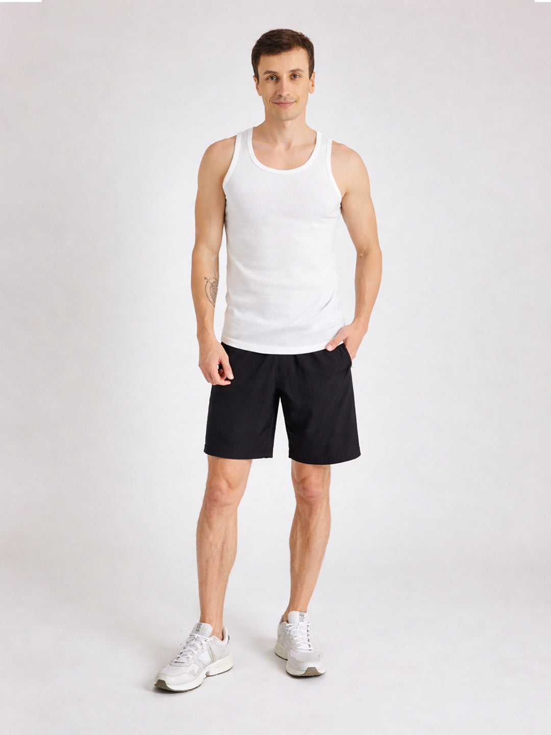 Men Ribbed Inner Vest Pack of 2