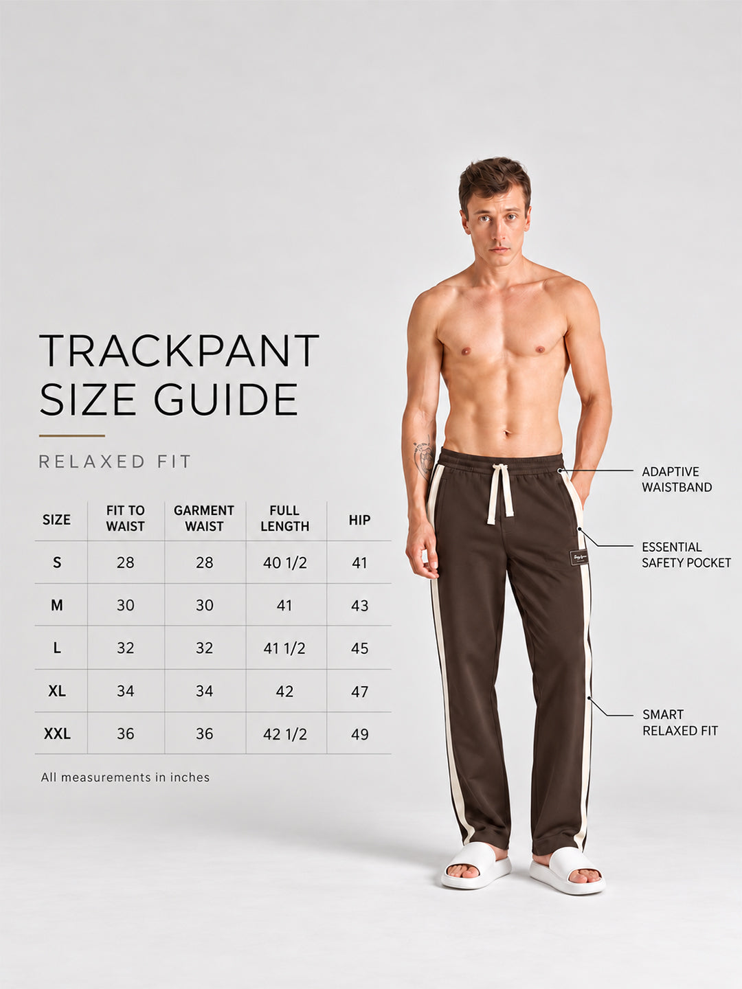 Off duty trackpants