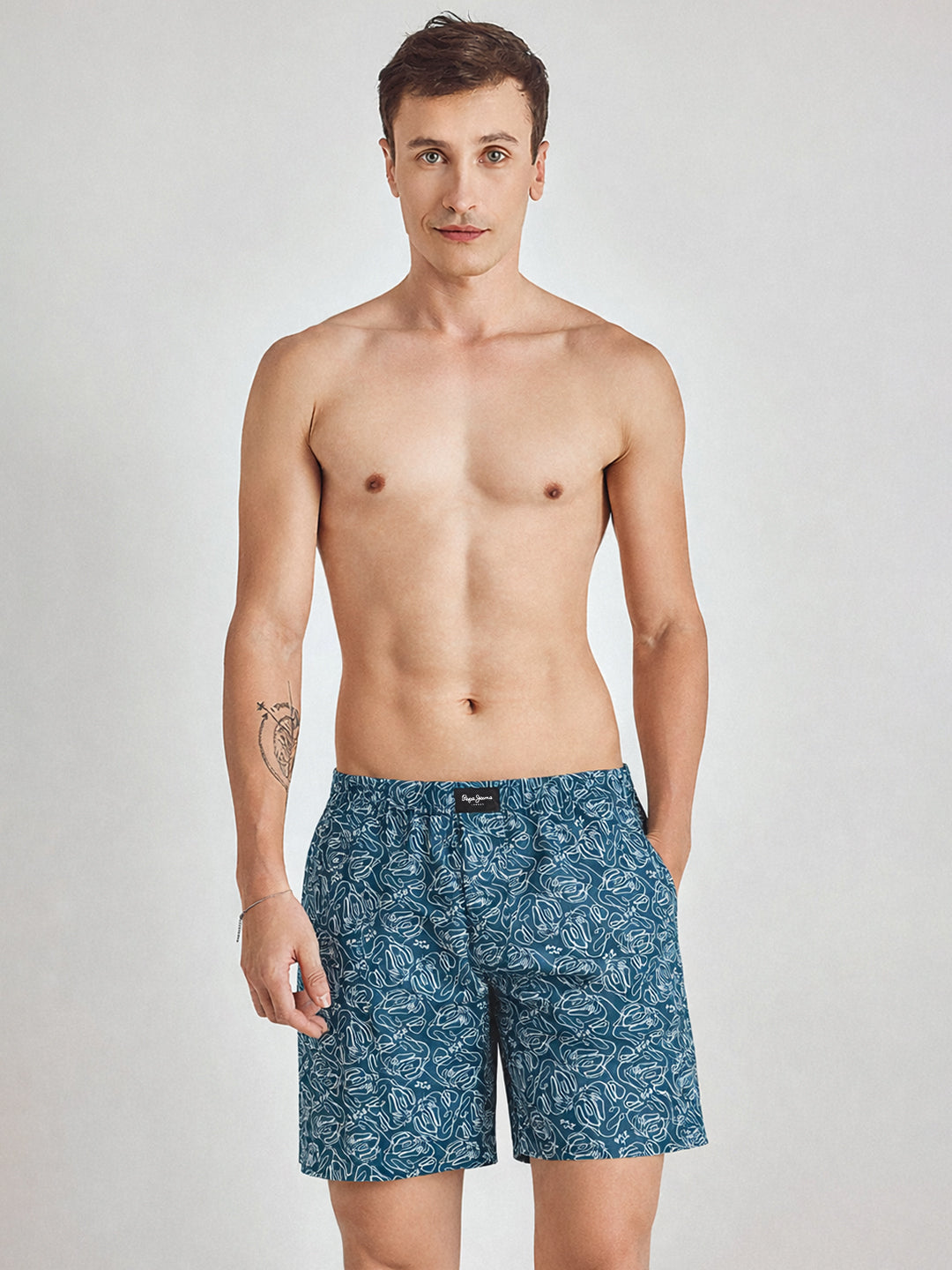 Printed Pure Cotton Breathable Boxer