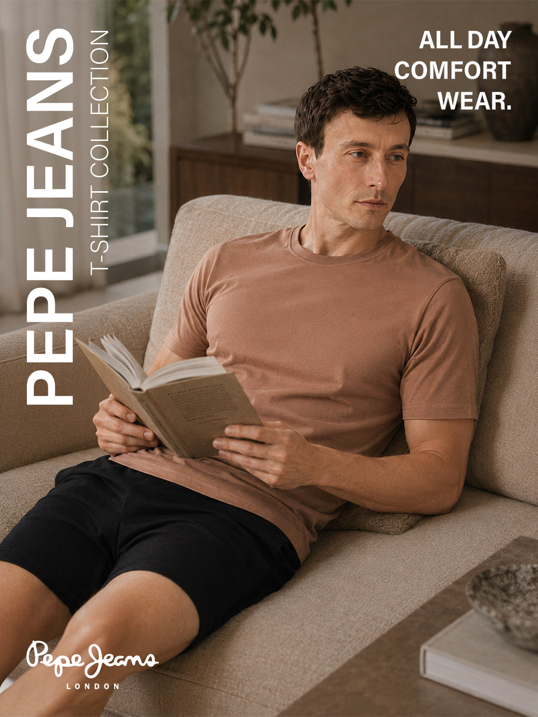 Men Crew Neck Lounge T-shirt