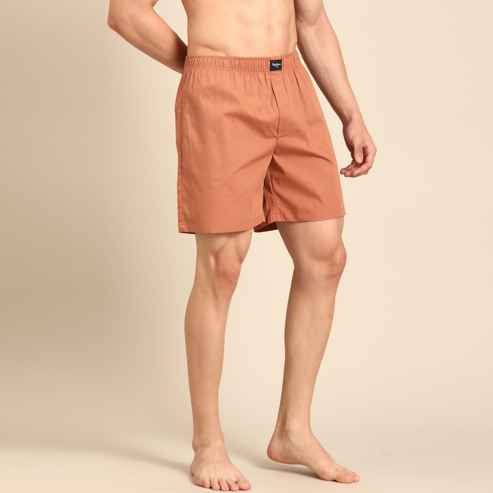 Pure Cotton Solid Boxers