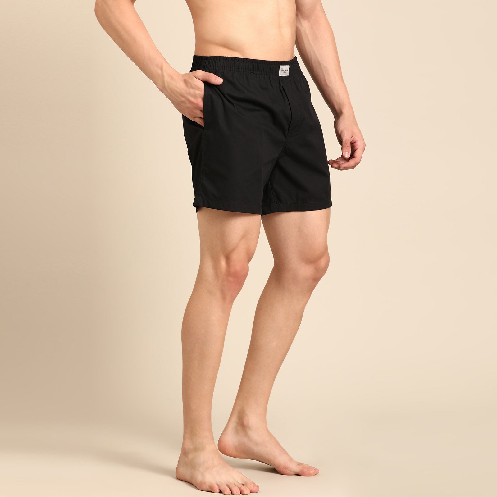 Pure Cotton Solid Boxers
