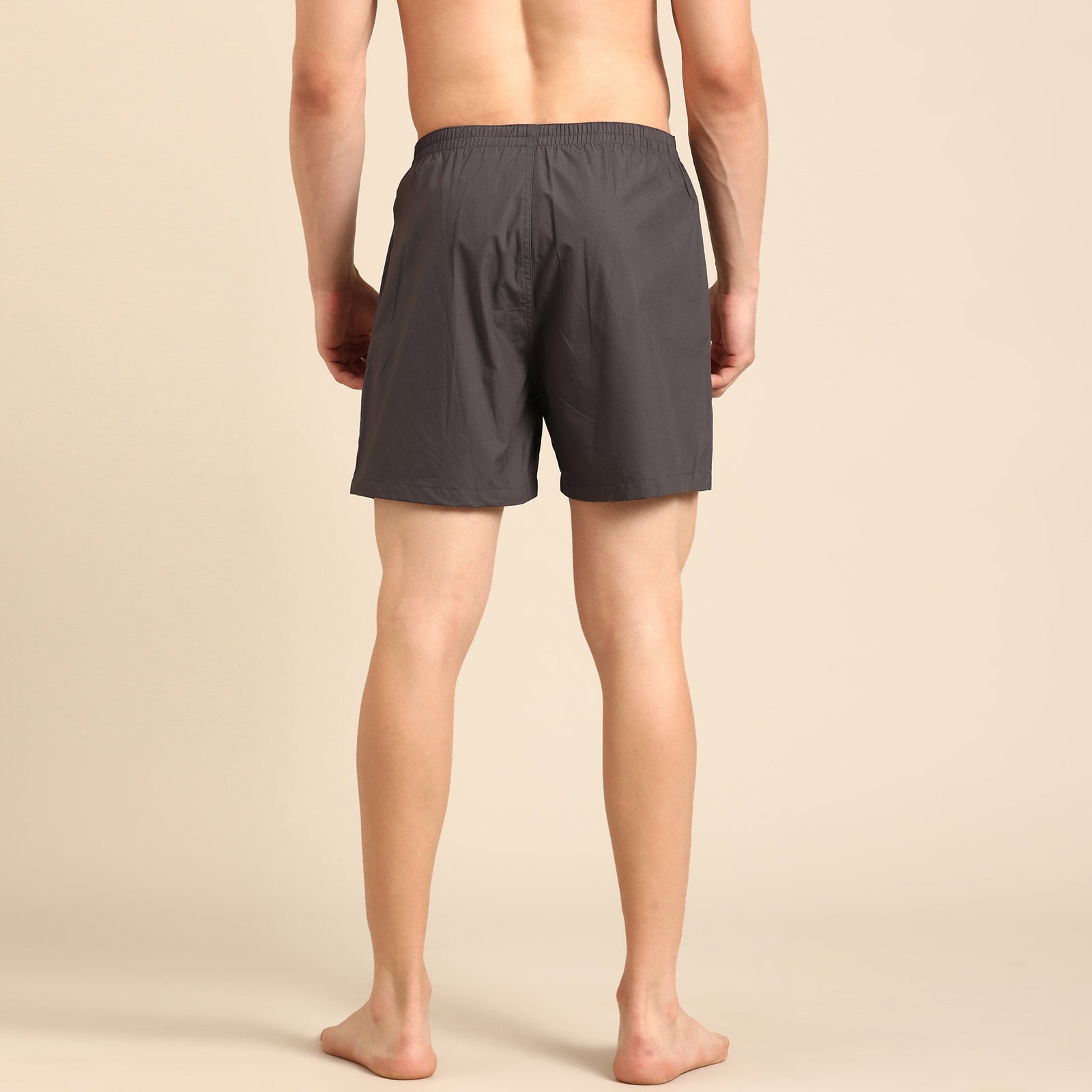 Pure Cotton Solid Boxers