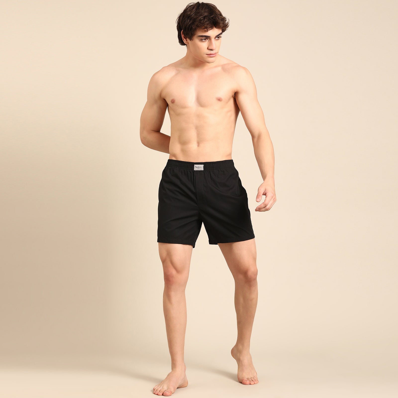 Pure Cotton Solid Boxers