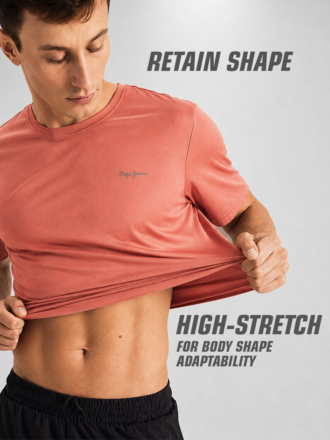 Men Active T-Shirt (Pack of 2)