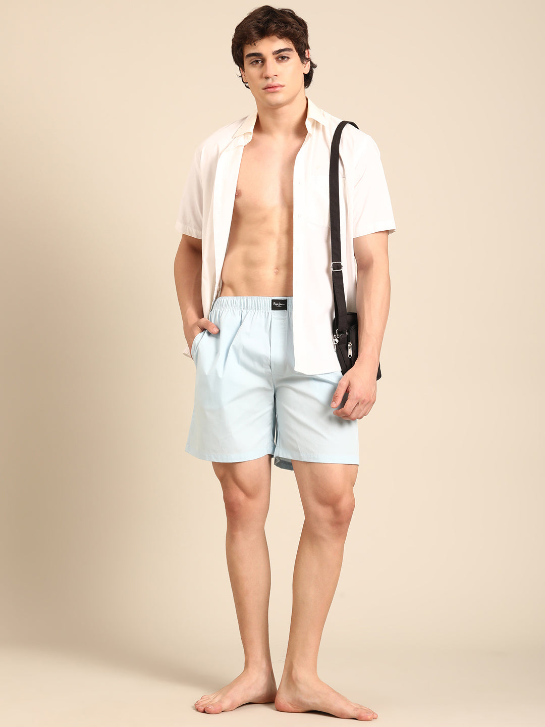 Pure Cotton Solid Boxers