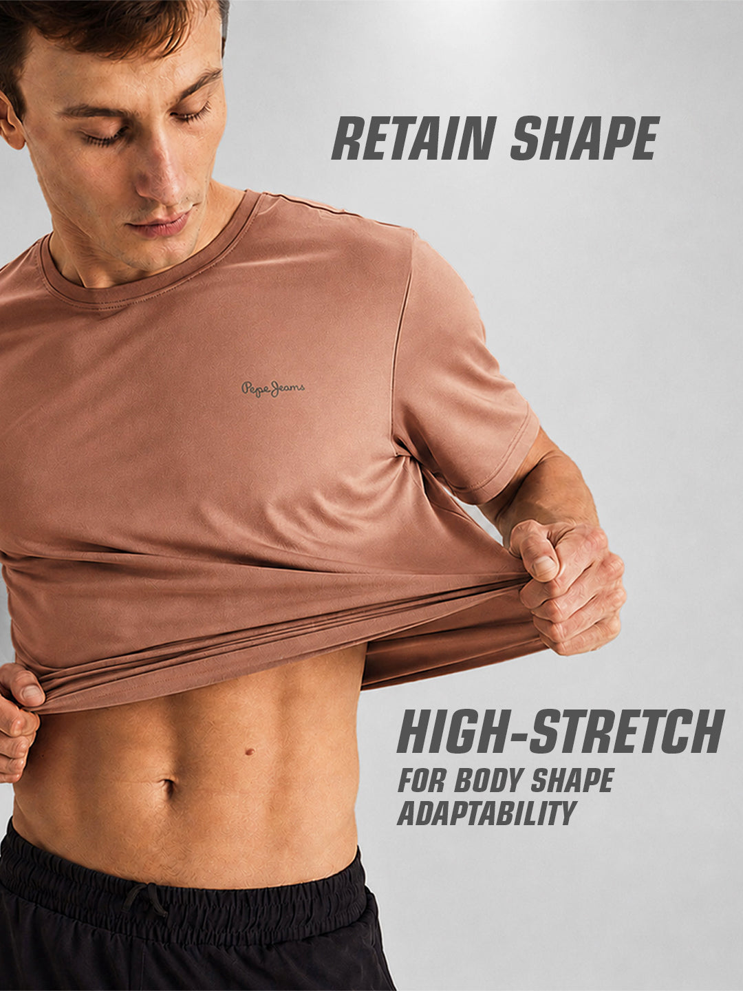 Men Active T-Shirt (Pack of 2)
