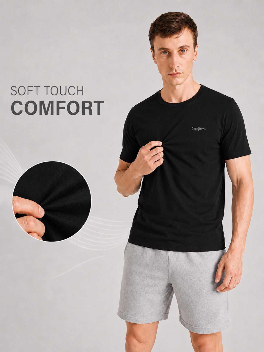 Men Crew Neck Lounge T-shirt