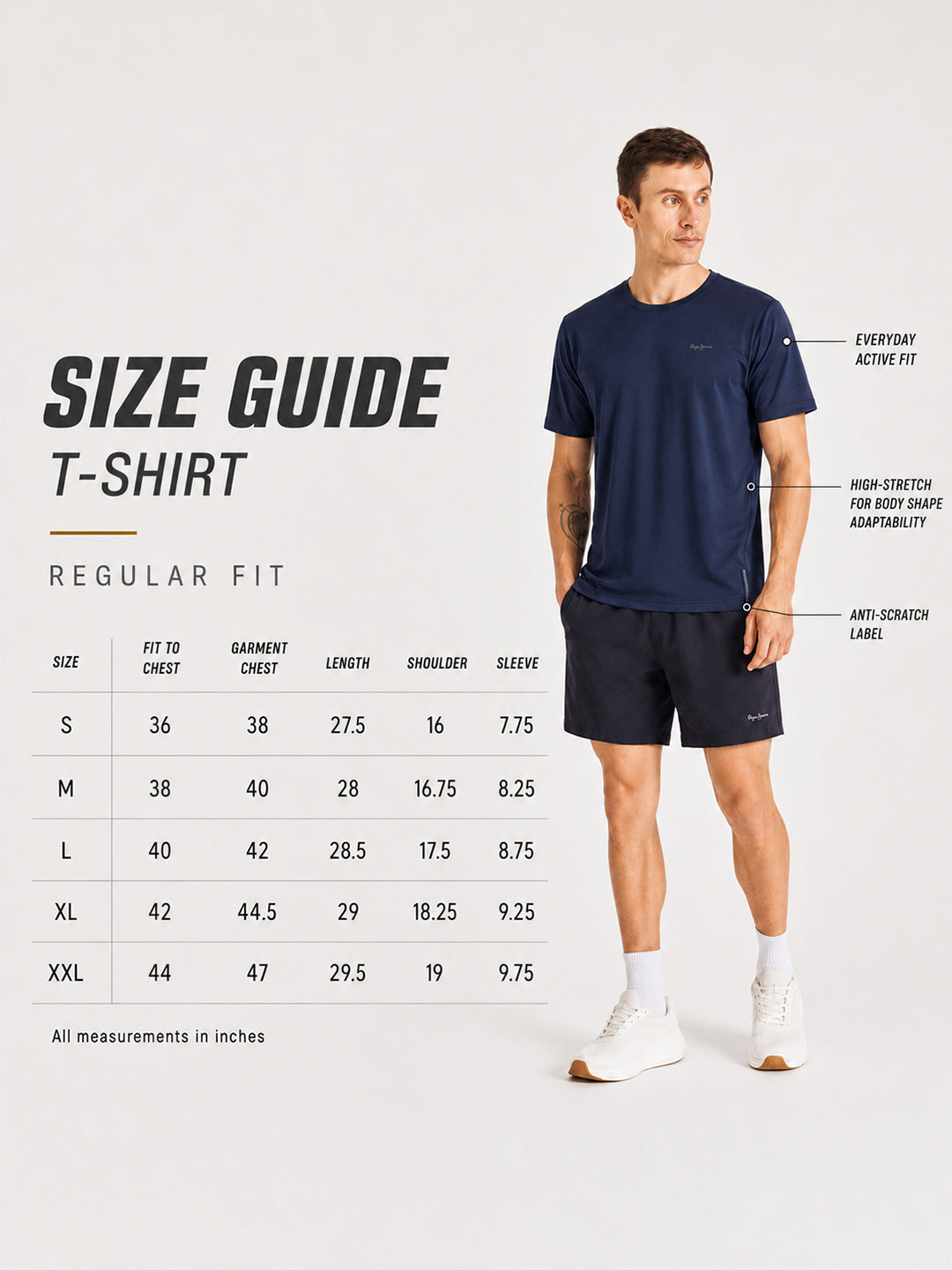 Men Active T-Shirt (Pack of 2)