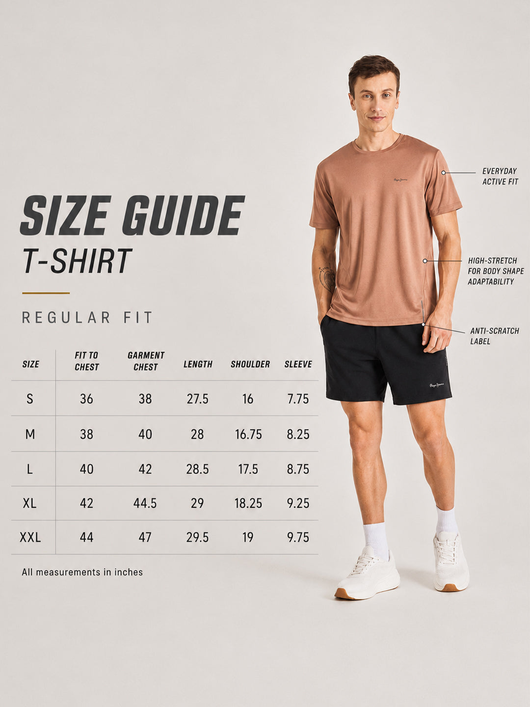 Men Active T-Shirt (Pack of 2)