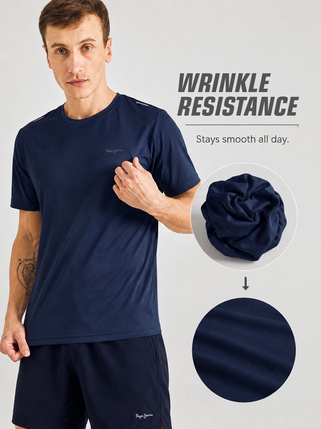 Men Active T-Shirt (Pack of 2)