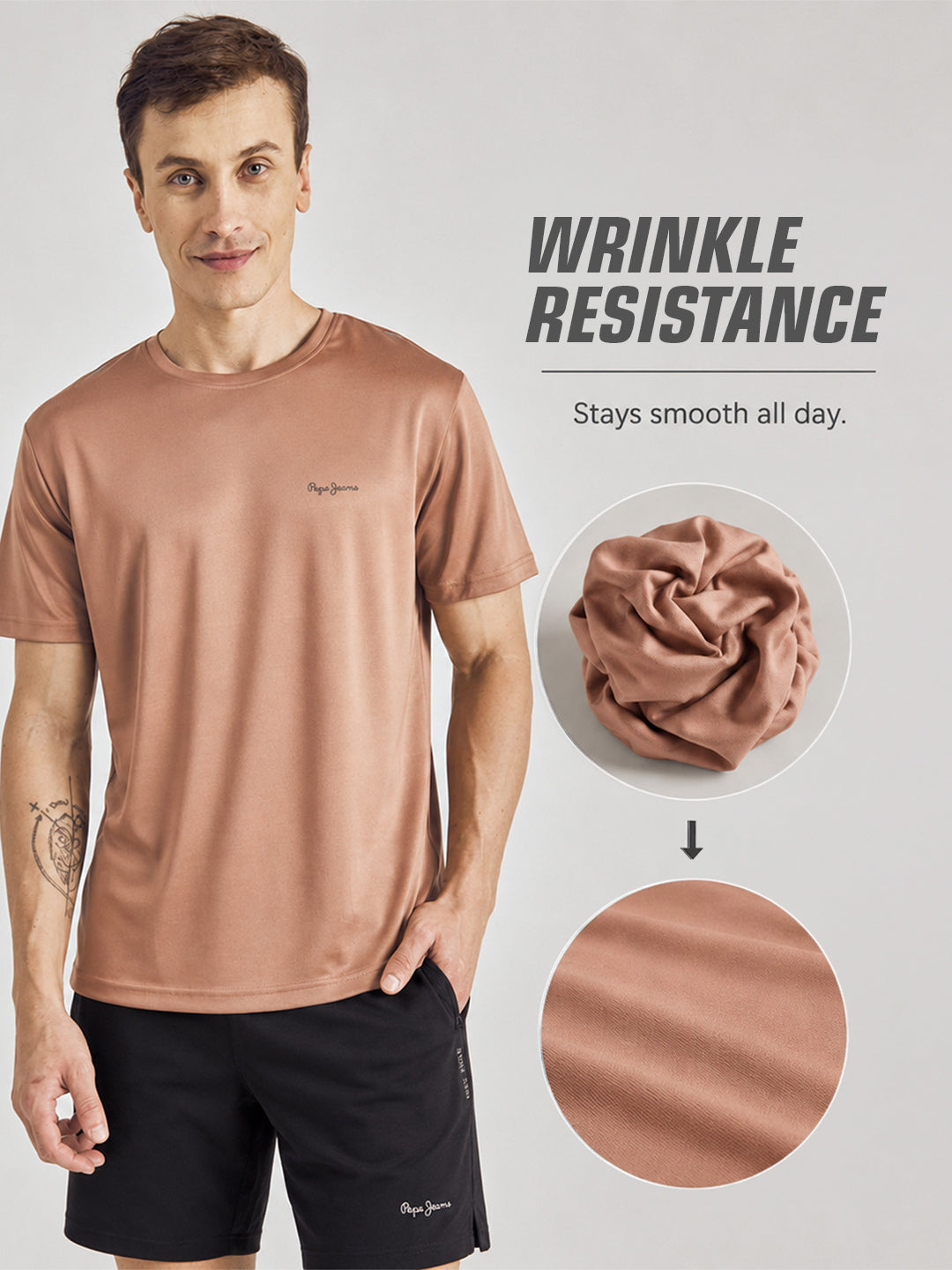 Men Active T-Shirt (Pack of 2)