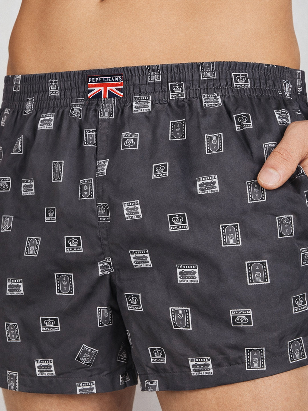 Men Printed Cotton Boxers