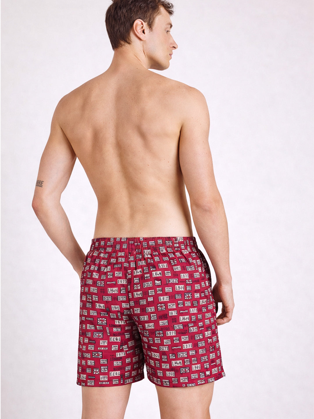 Men Printed Cotton Boxers