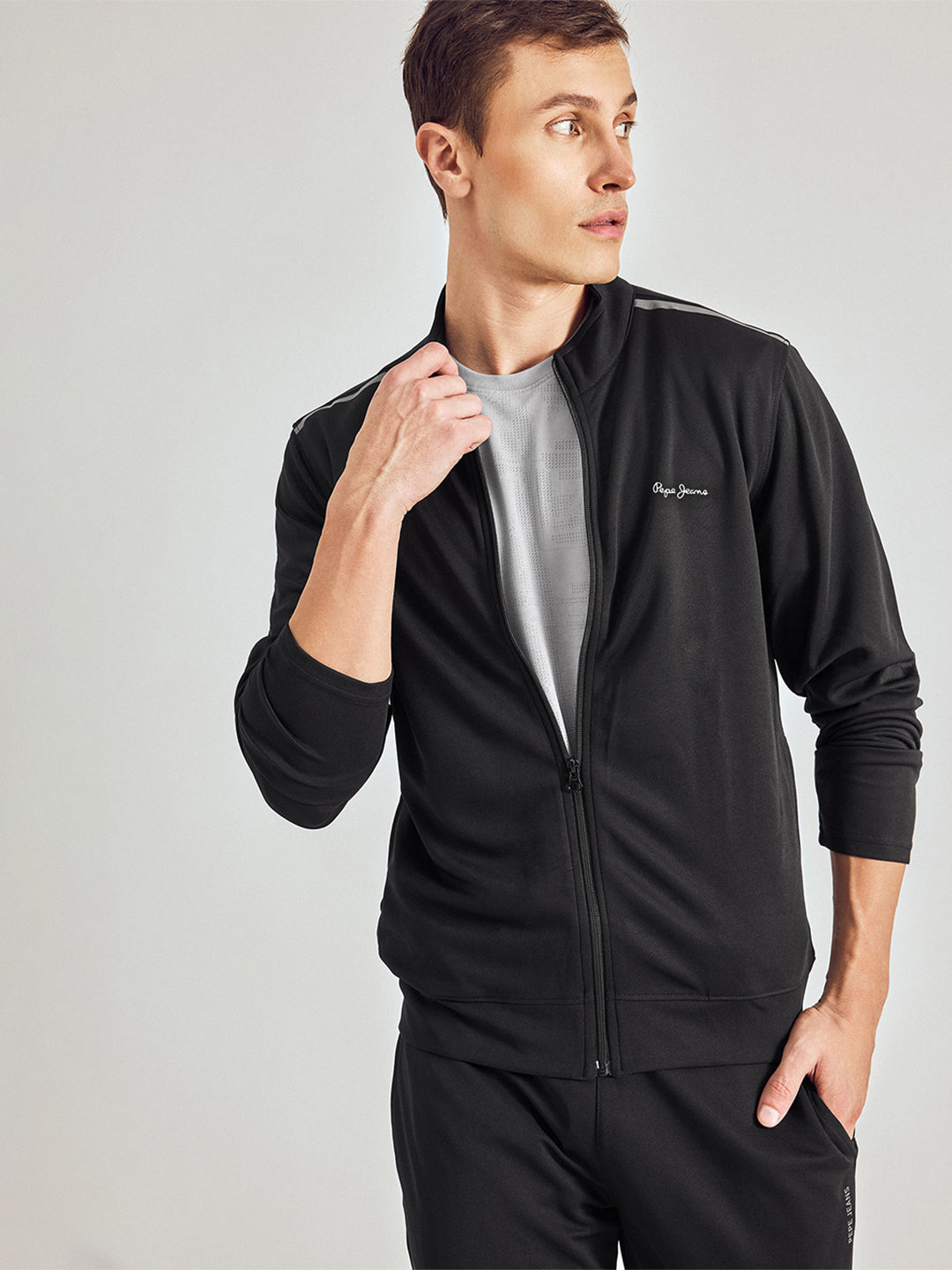 Men Lightweight Training or Gym Sporty Jacket