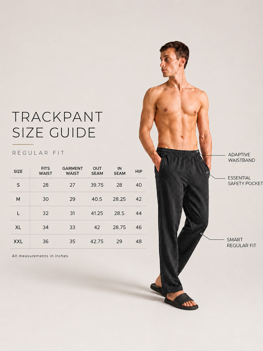 Men Solid Straight Pure Cotton Lounge Pant