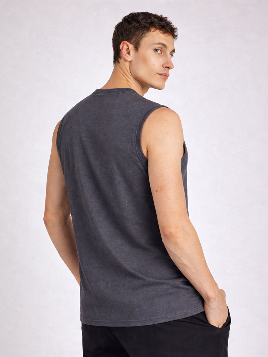 Men Cotton Sleeveless Gym Vest