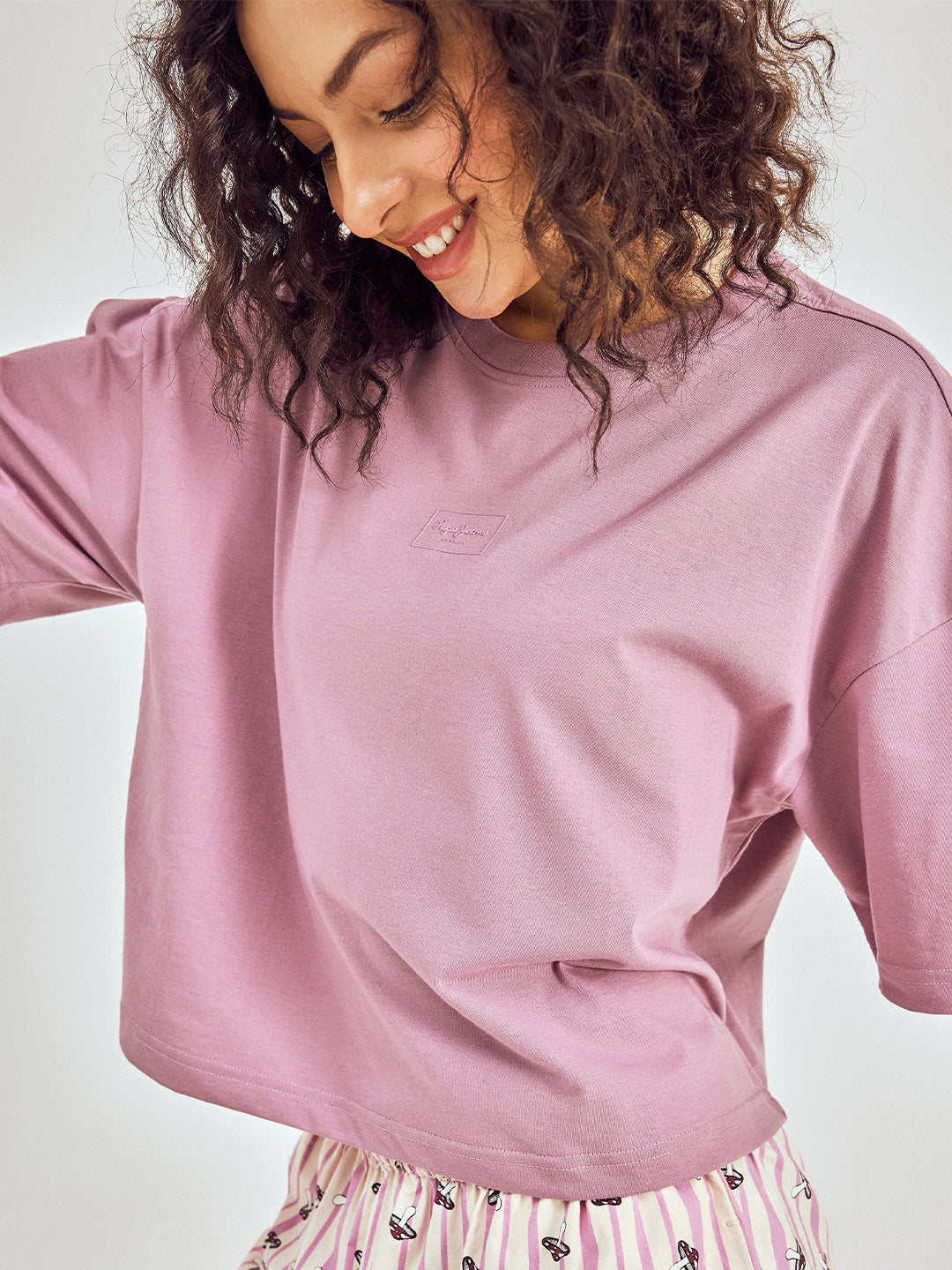 Cotton Round Neck Lounge Tshirts