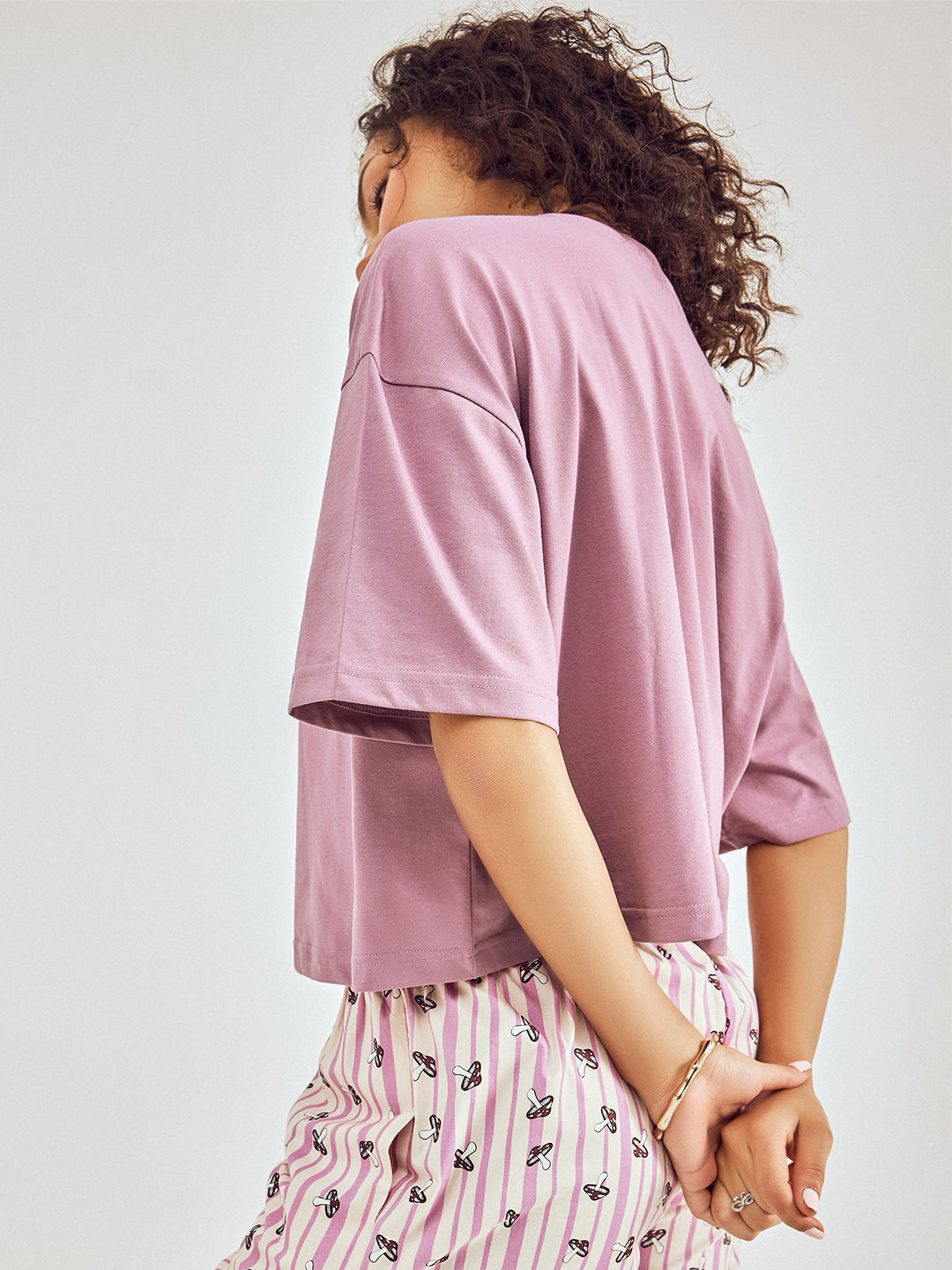 Cotton Round Neck Lounge Tshirts