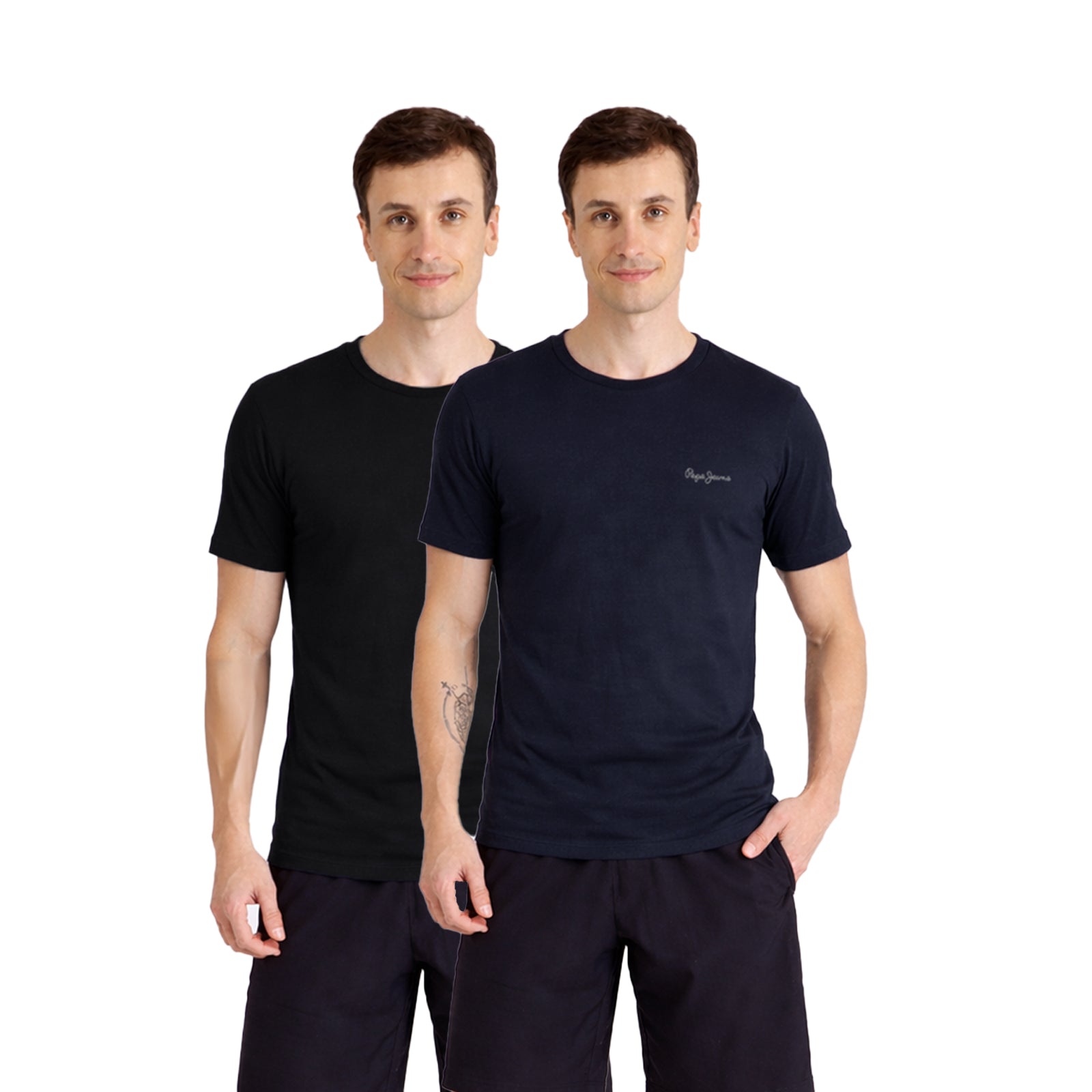 Men Active T-Shirt (Pack of 2)