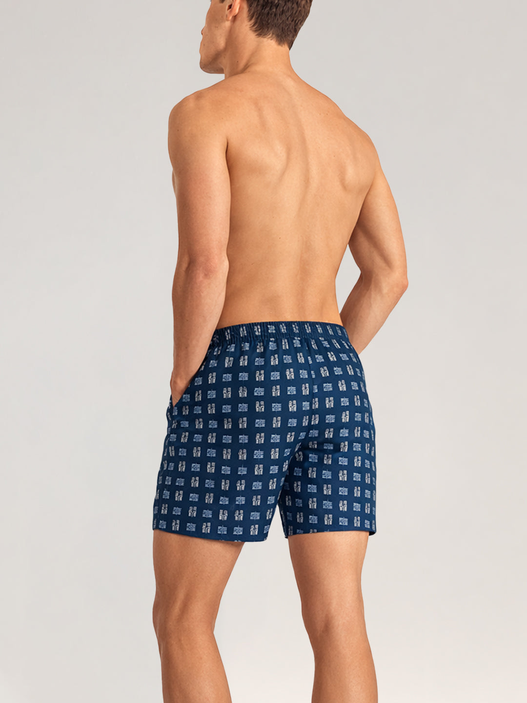 Men Printed Cotton Boxers