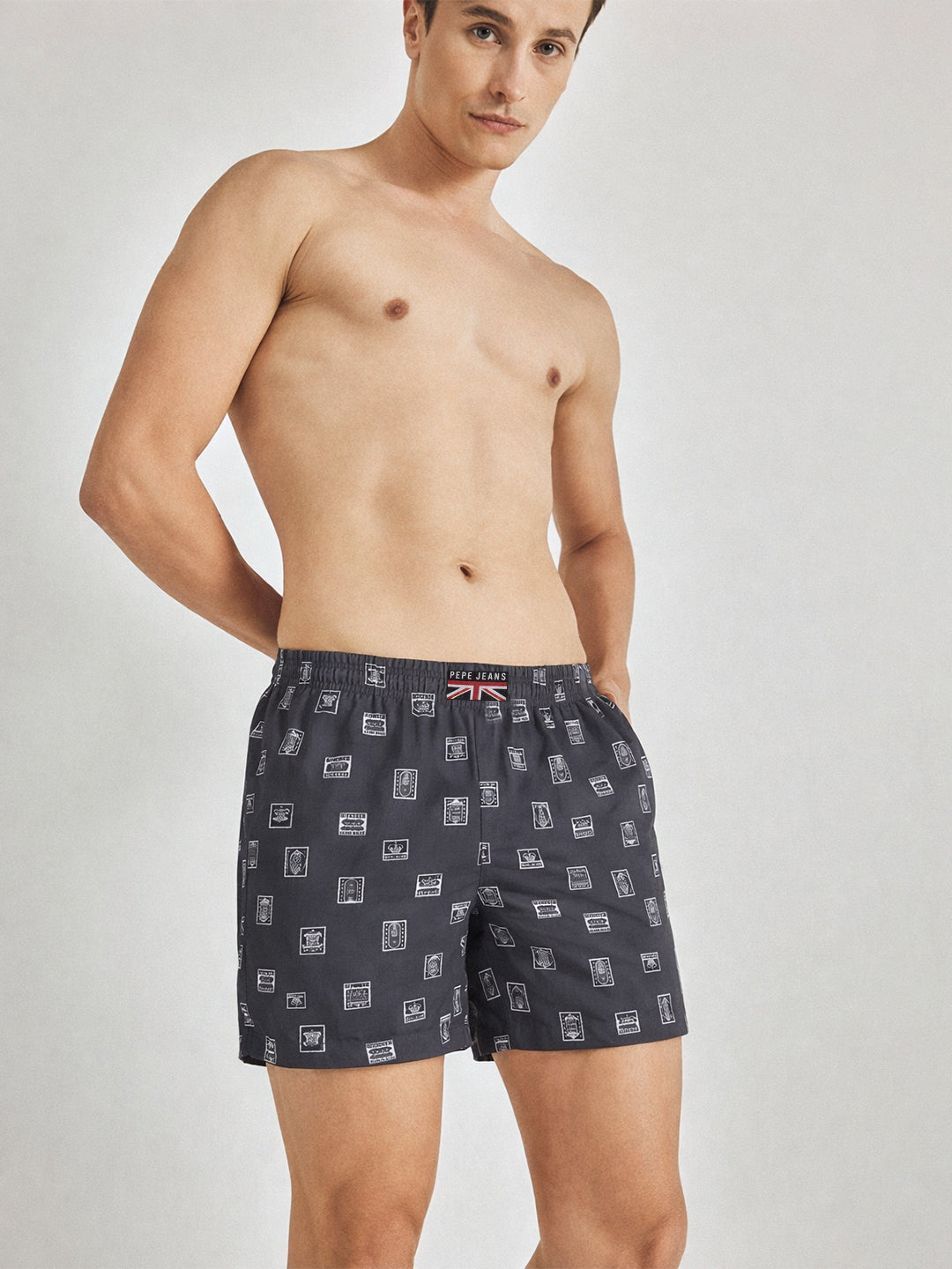 Men Printed Cotton Boxers