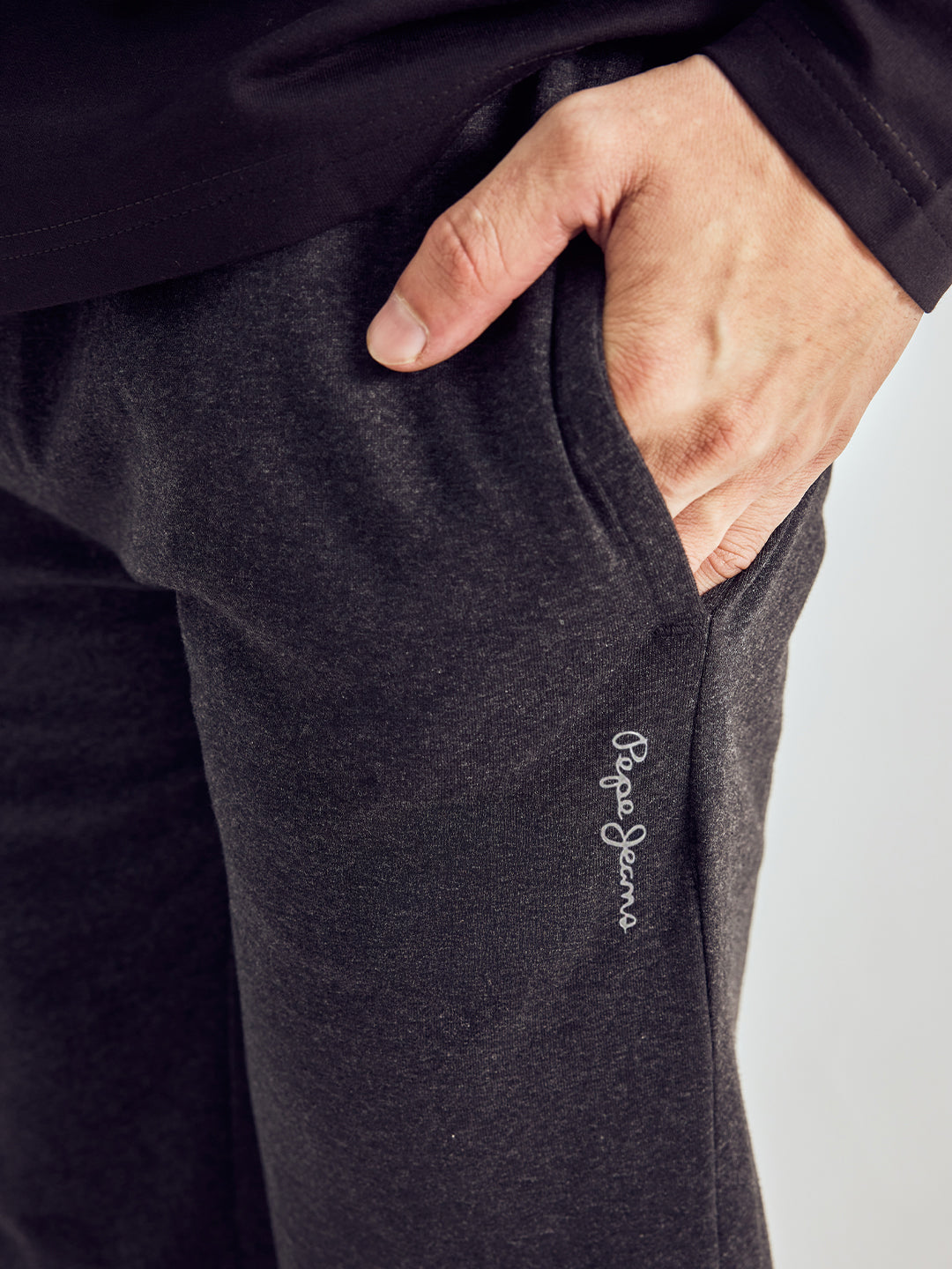 Men Solid Straight Pure Cotton Lounge Pant