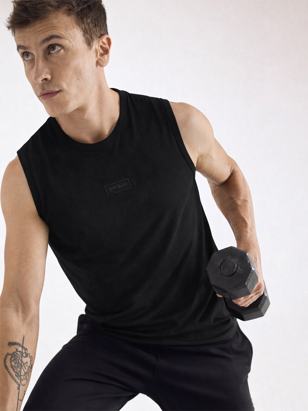 Men Cotton Sleeveless Gym Vest