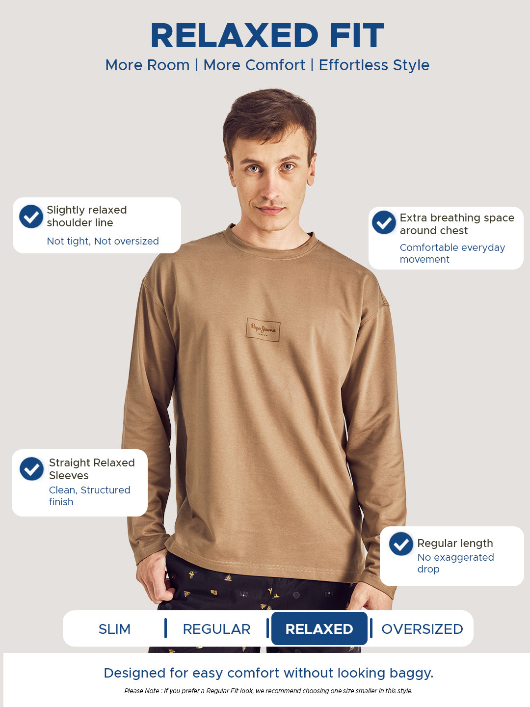 RELAXED FIT FULL T-SHIRT