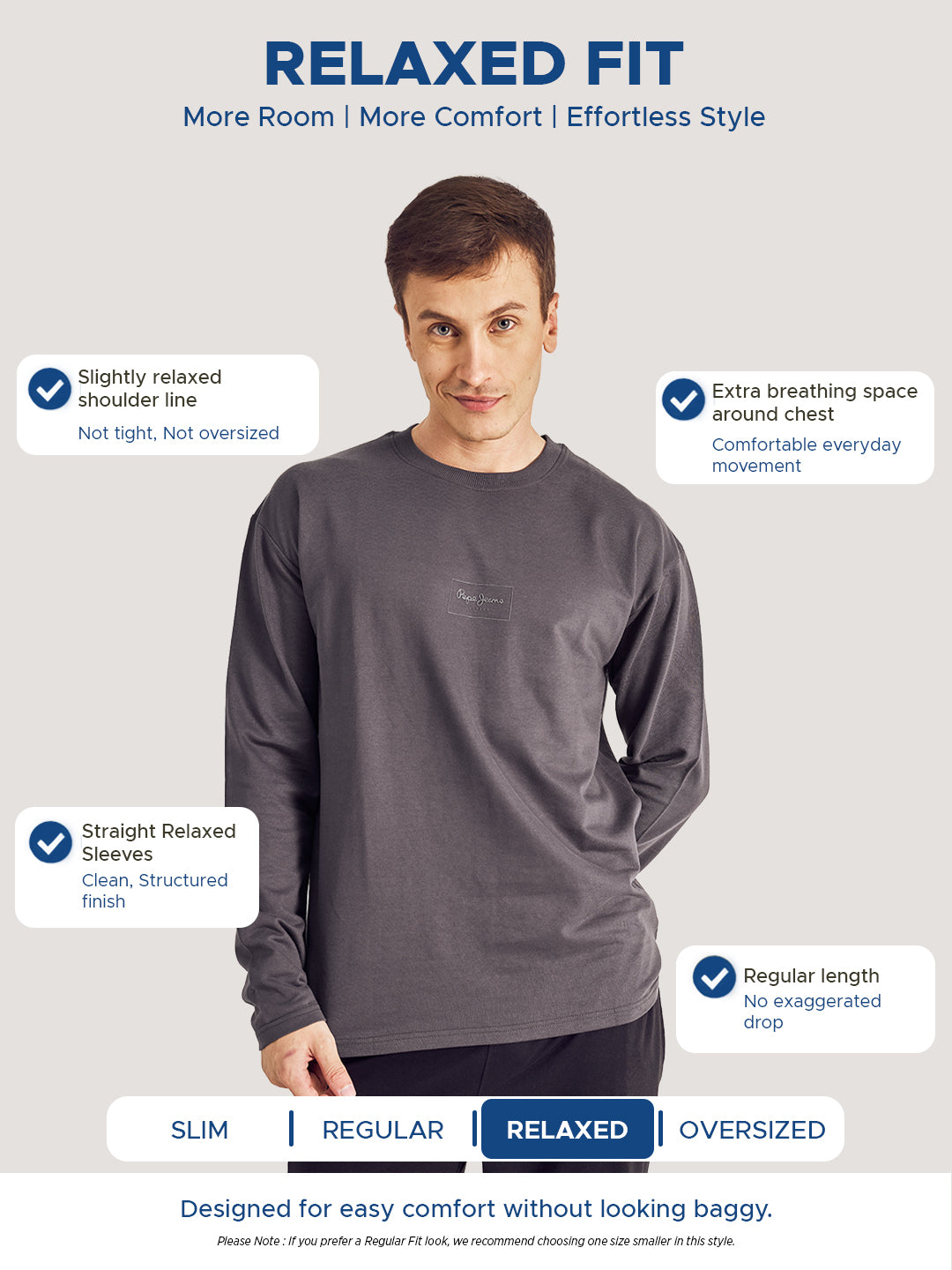 RELAXED FIT FULL T-SHIRT