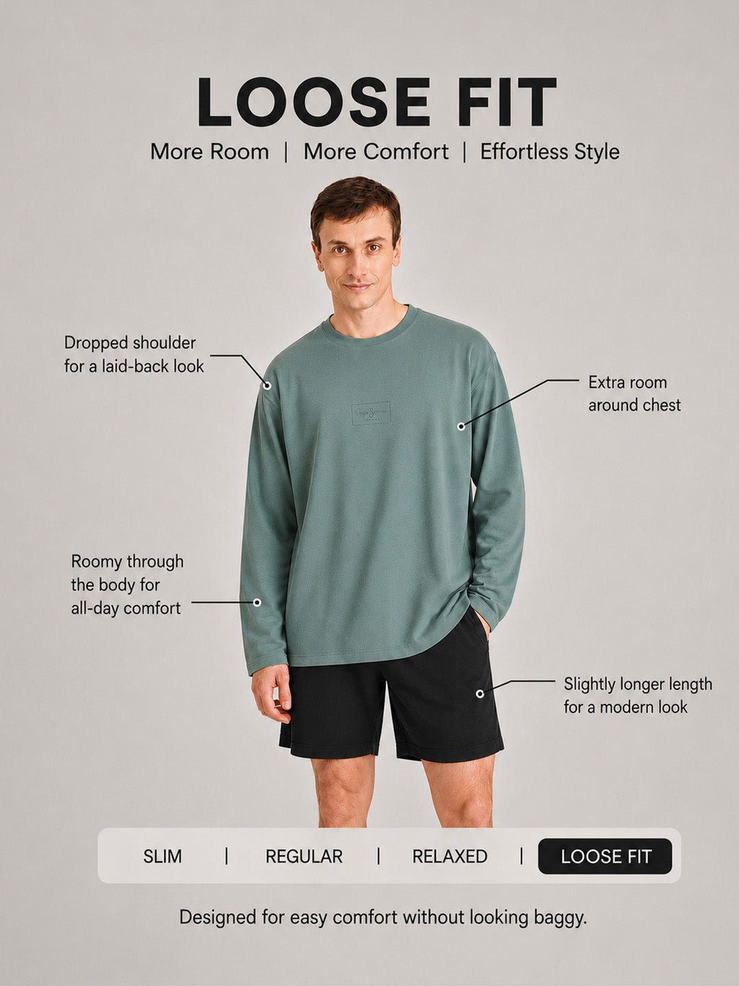RELAXED FIT FULL T-SHIRT
