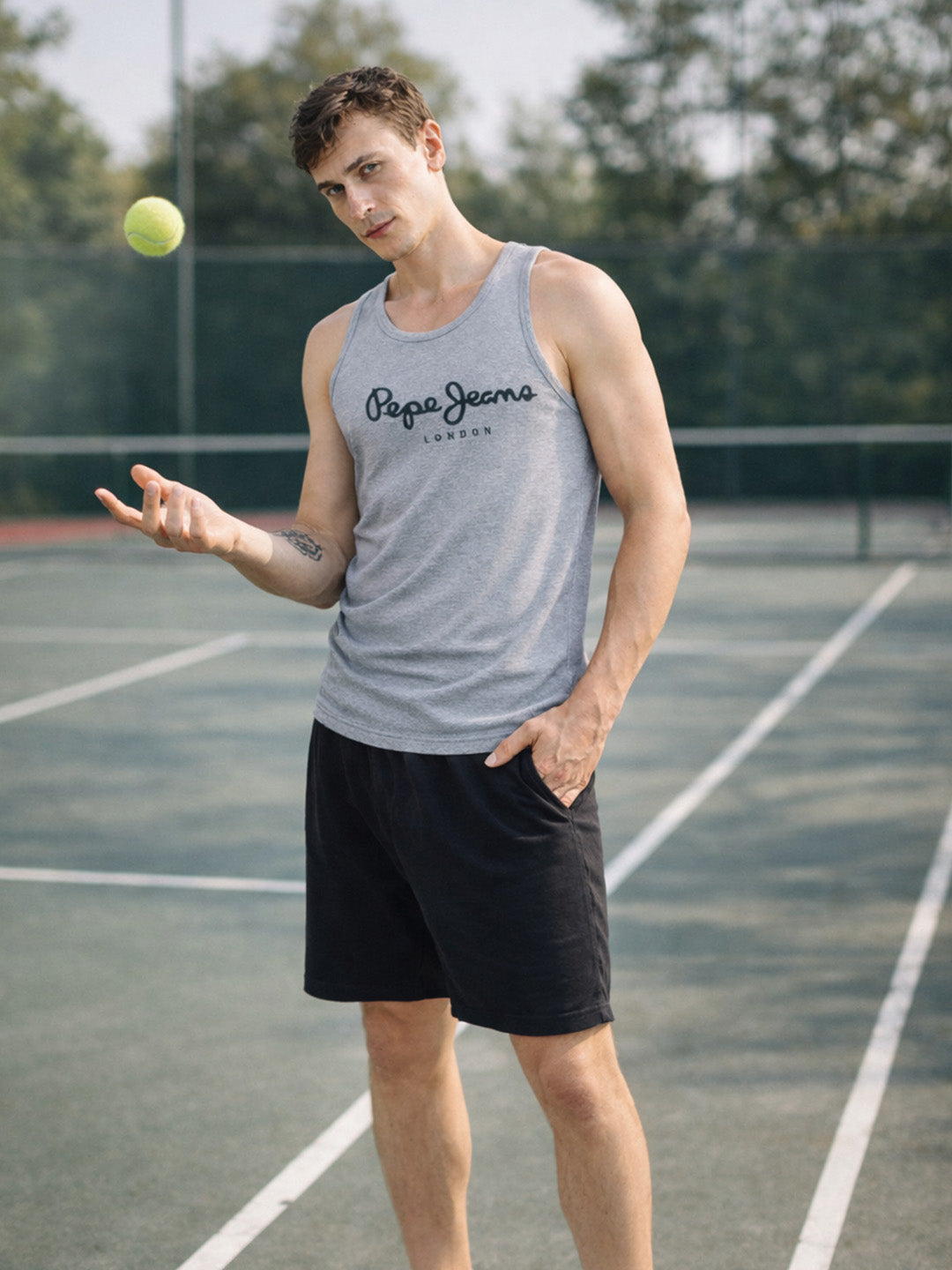 Men Cotton Sleeveless Gym Vest