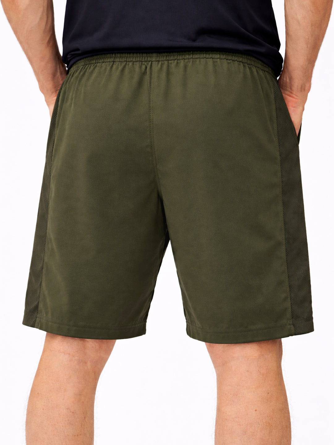 Men Typography Sports Shorts