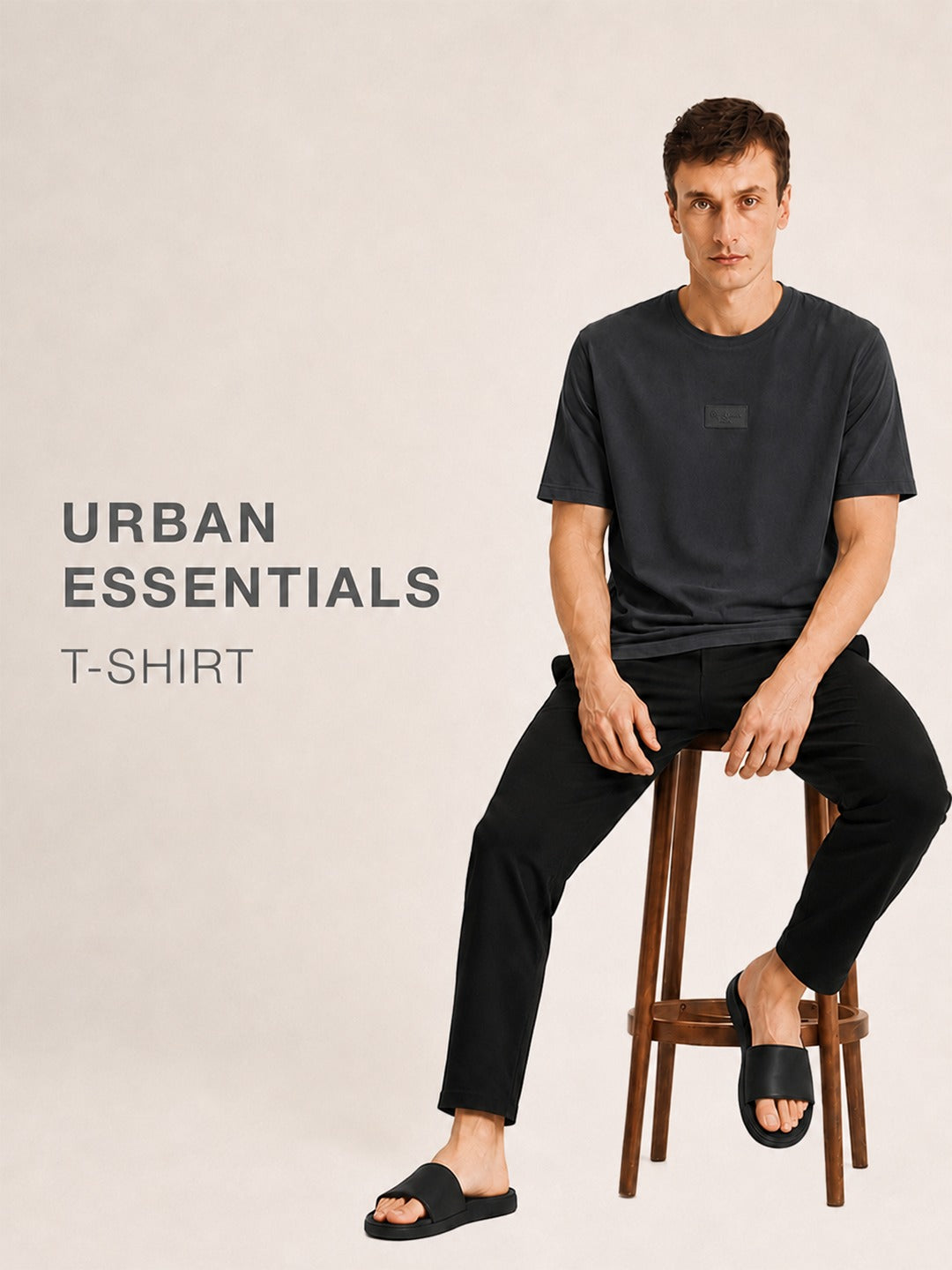 Men Brand Logo T-shirt