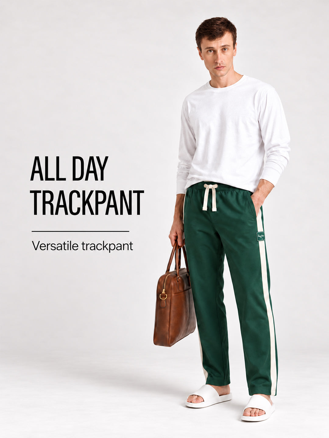 Off duty trackpants