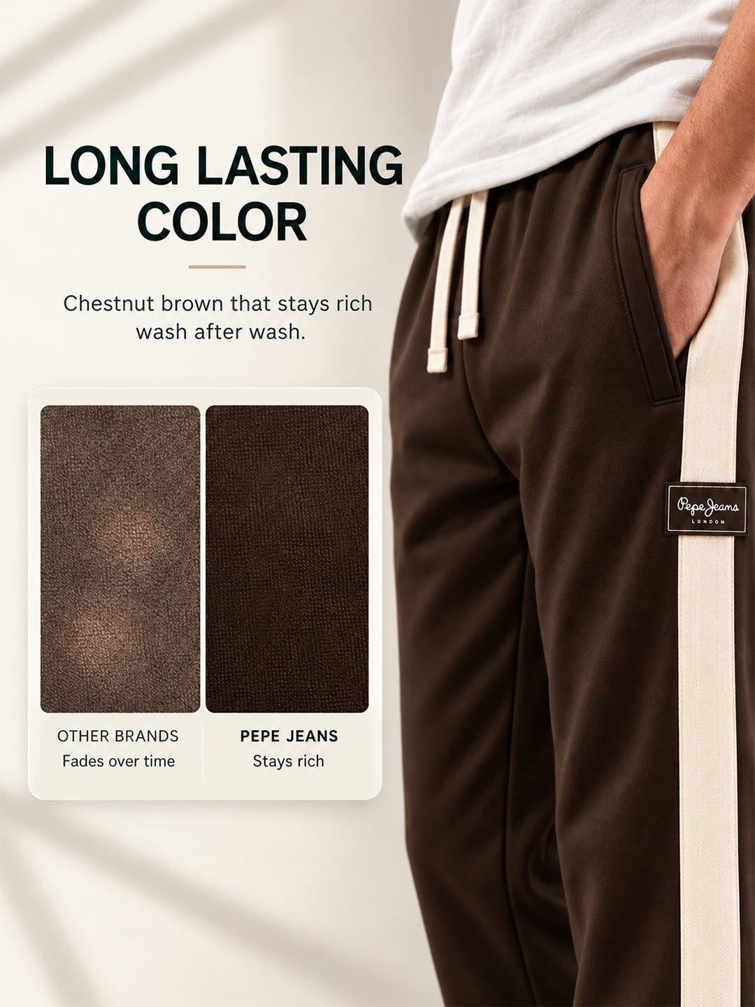 Off duty trackpants