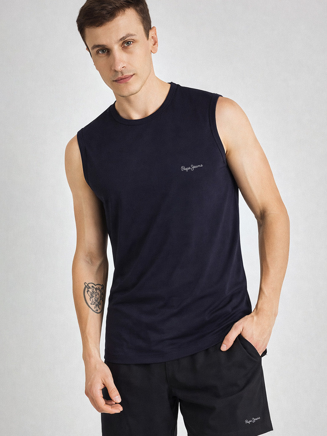 Men Cotton Sleeveless Gym Vest