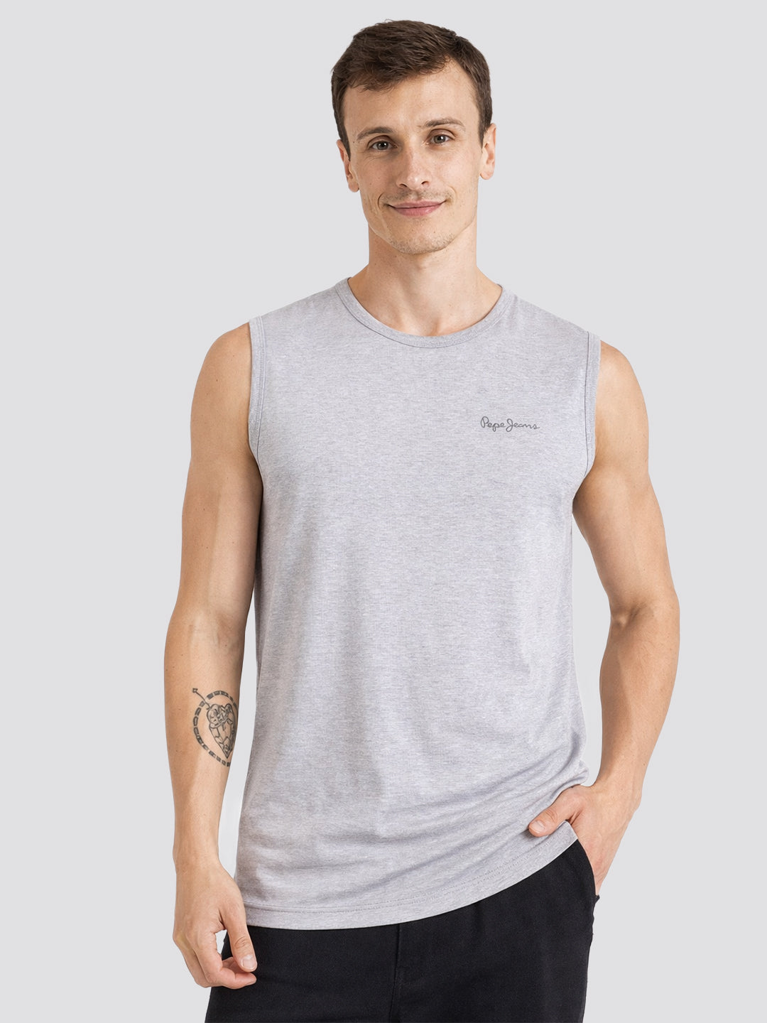 Men Cotton Sleeveless Gym Vest