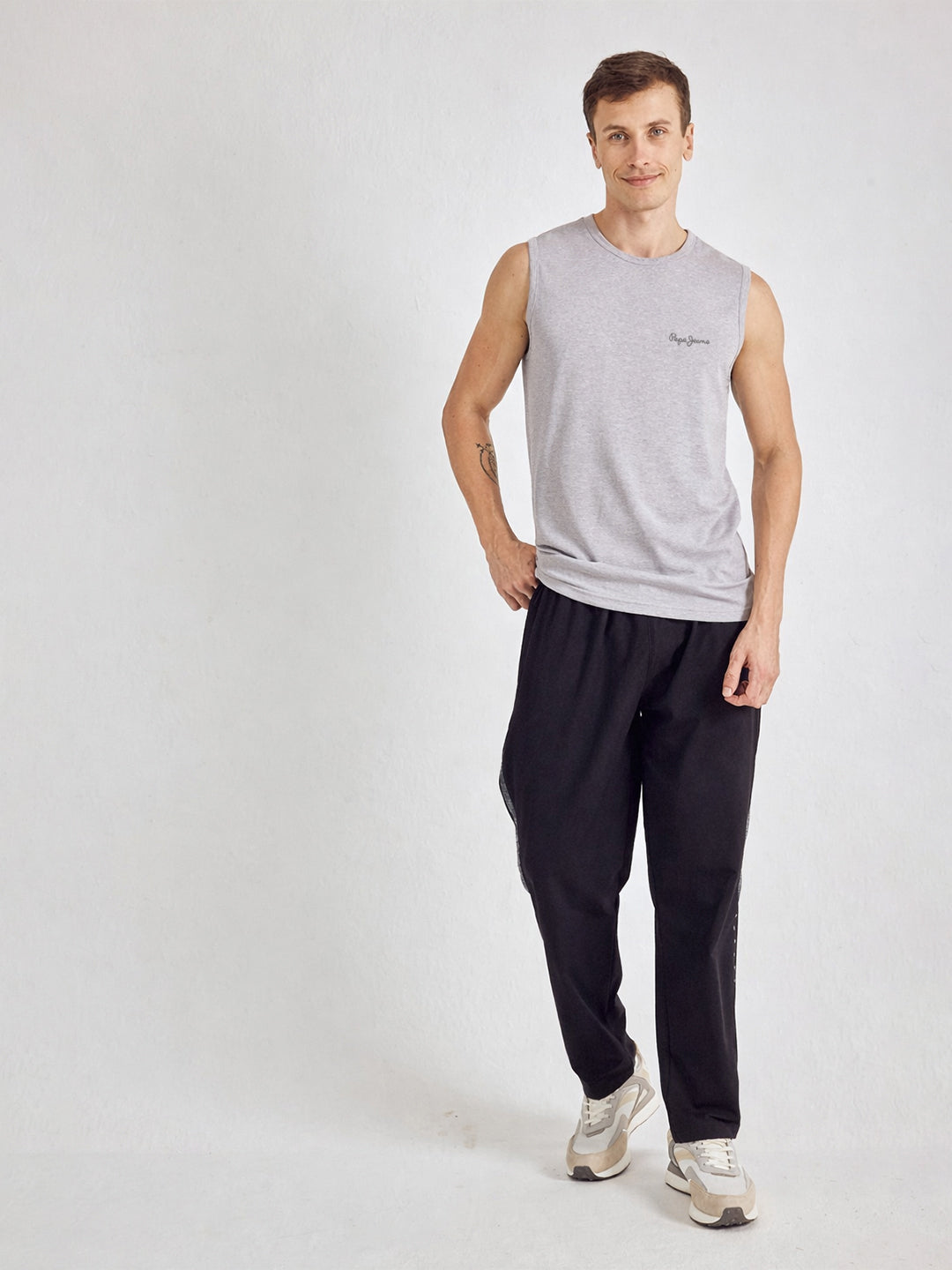 Men Cotton Sleeveless Gym Vest