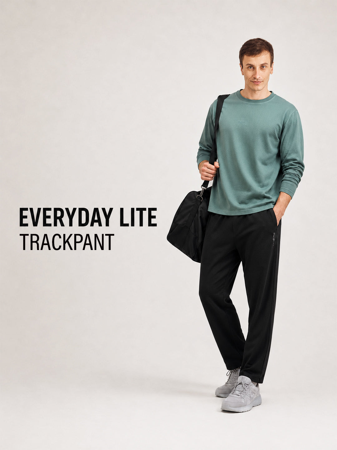 Men Solid Straight Pure Cotton Lounge Pant