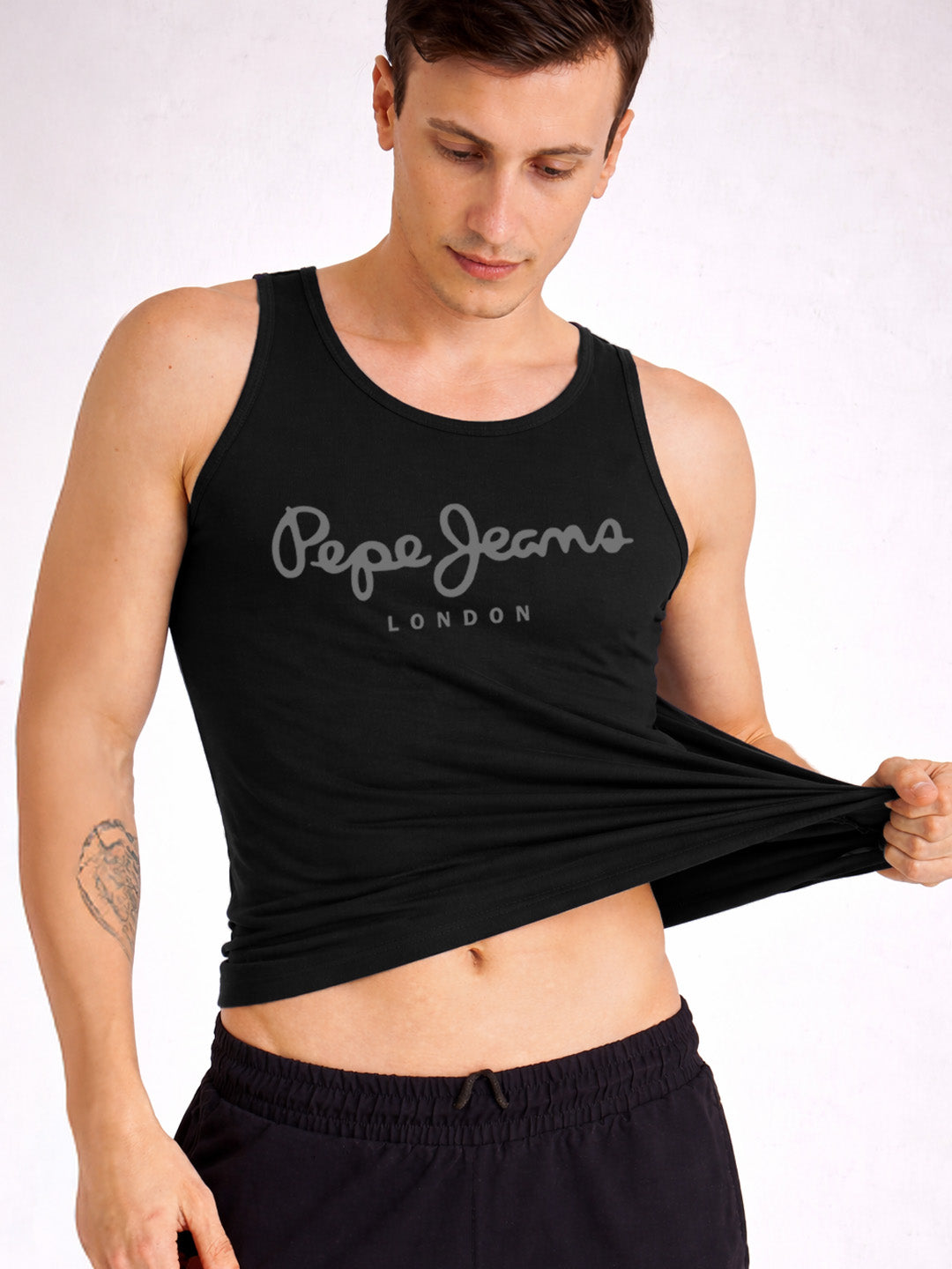 Men Cotton Sleeveless Gym Vest