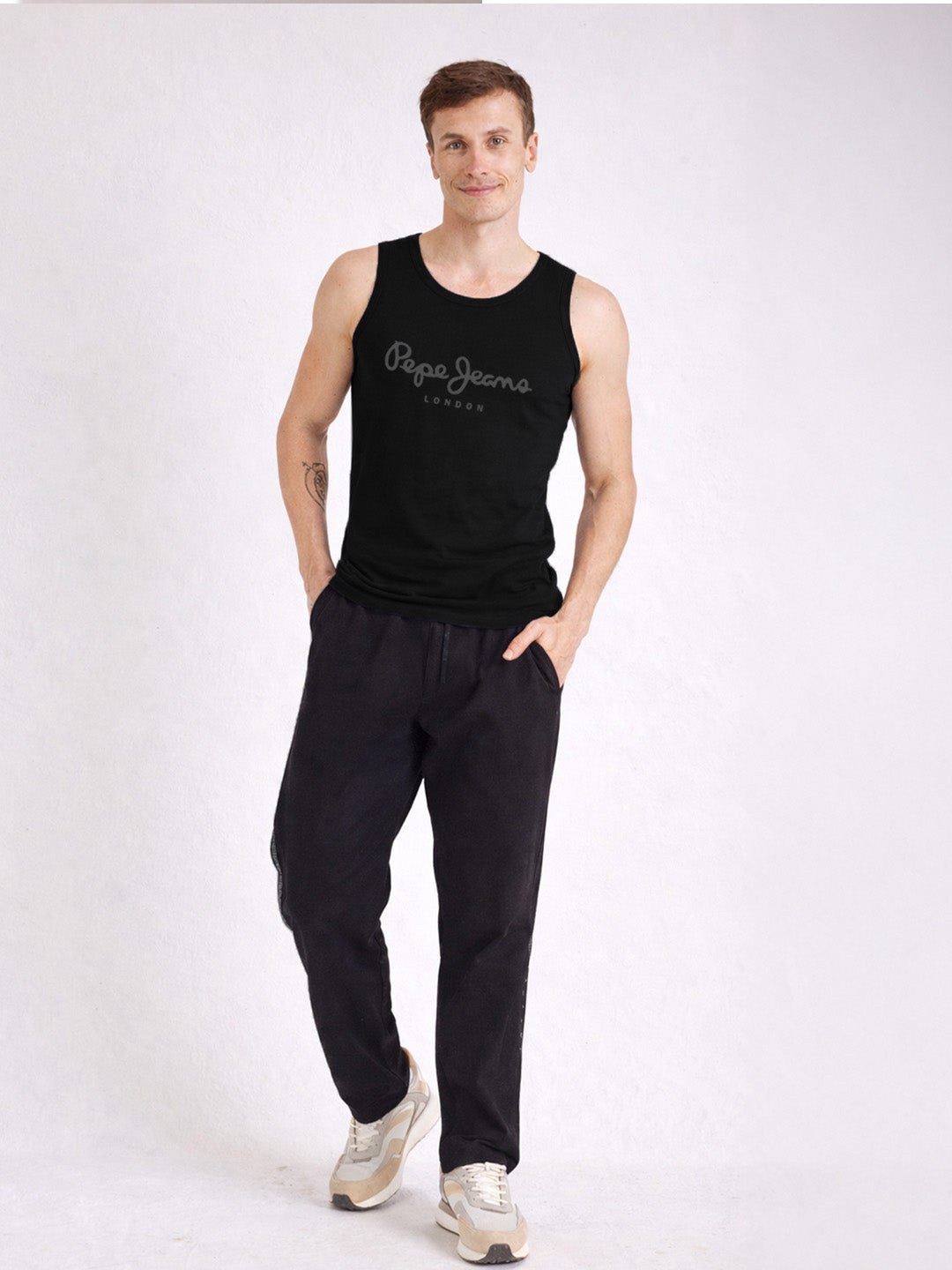 Men Cotton Sleeveless Gym Vest