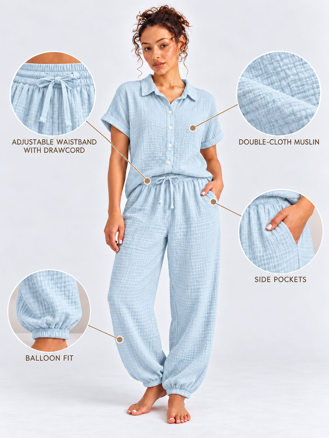 Pepe Jeans Women Cheese Cotton Pyjama