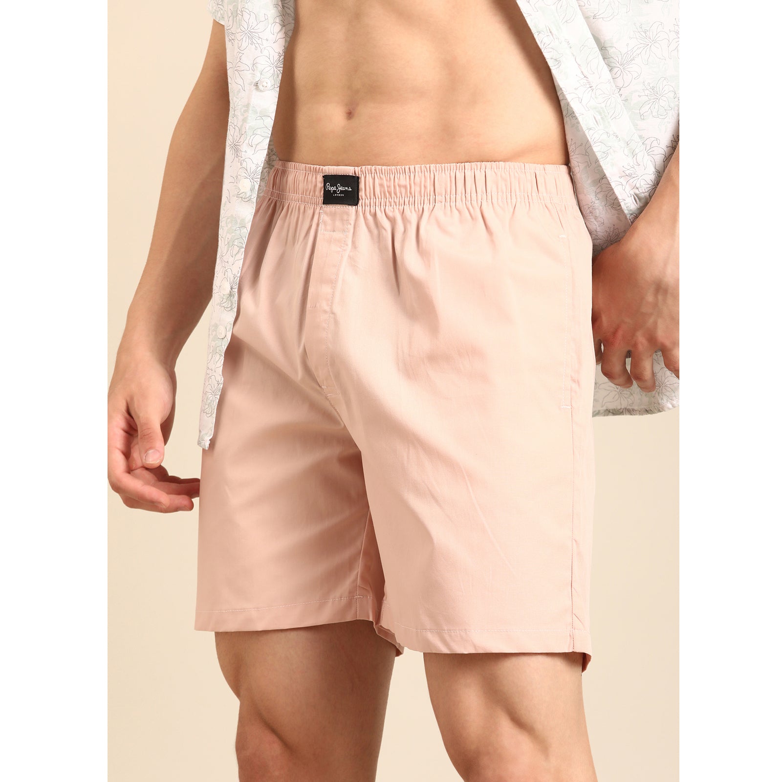 Pure Cotton Solid Boxers