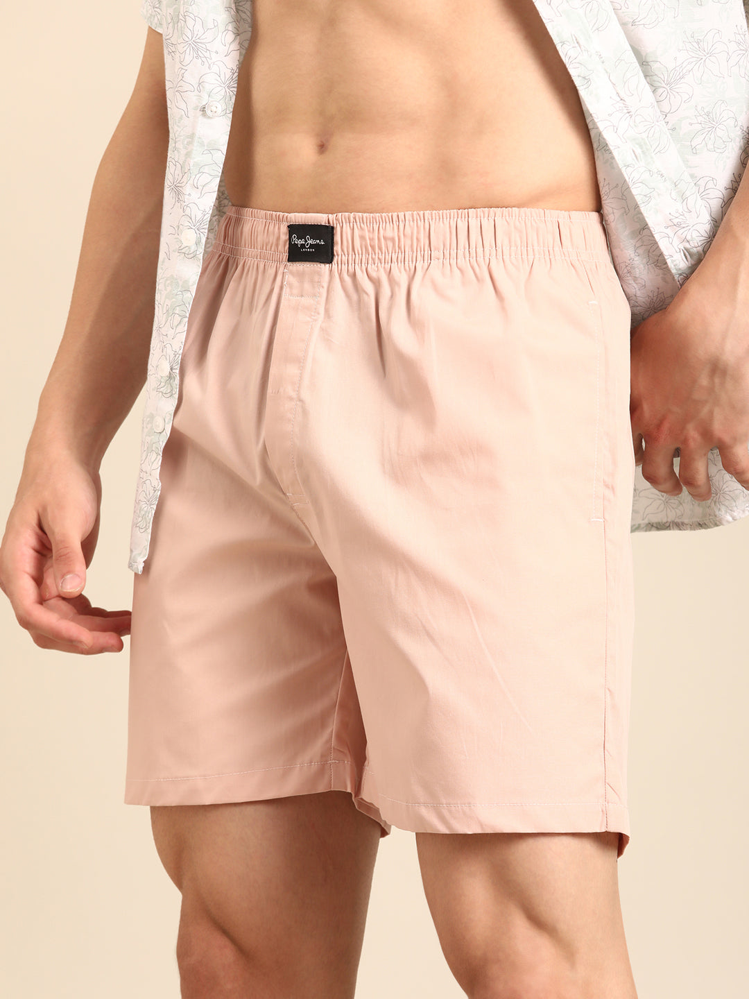 Pure Cotton Solid Boxers
