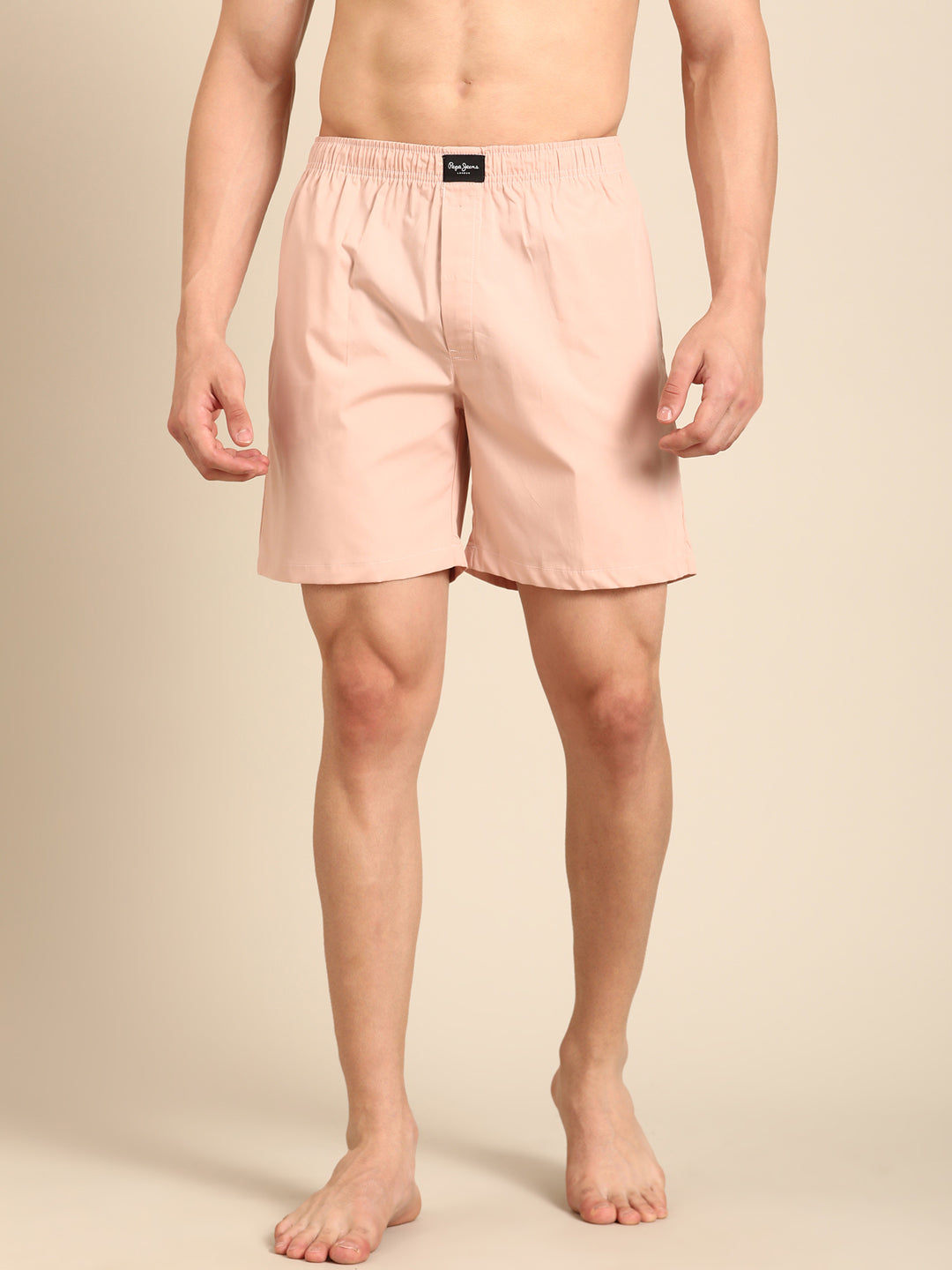 Pure Cotton Solid Boxers