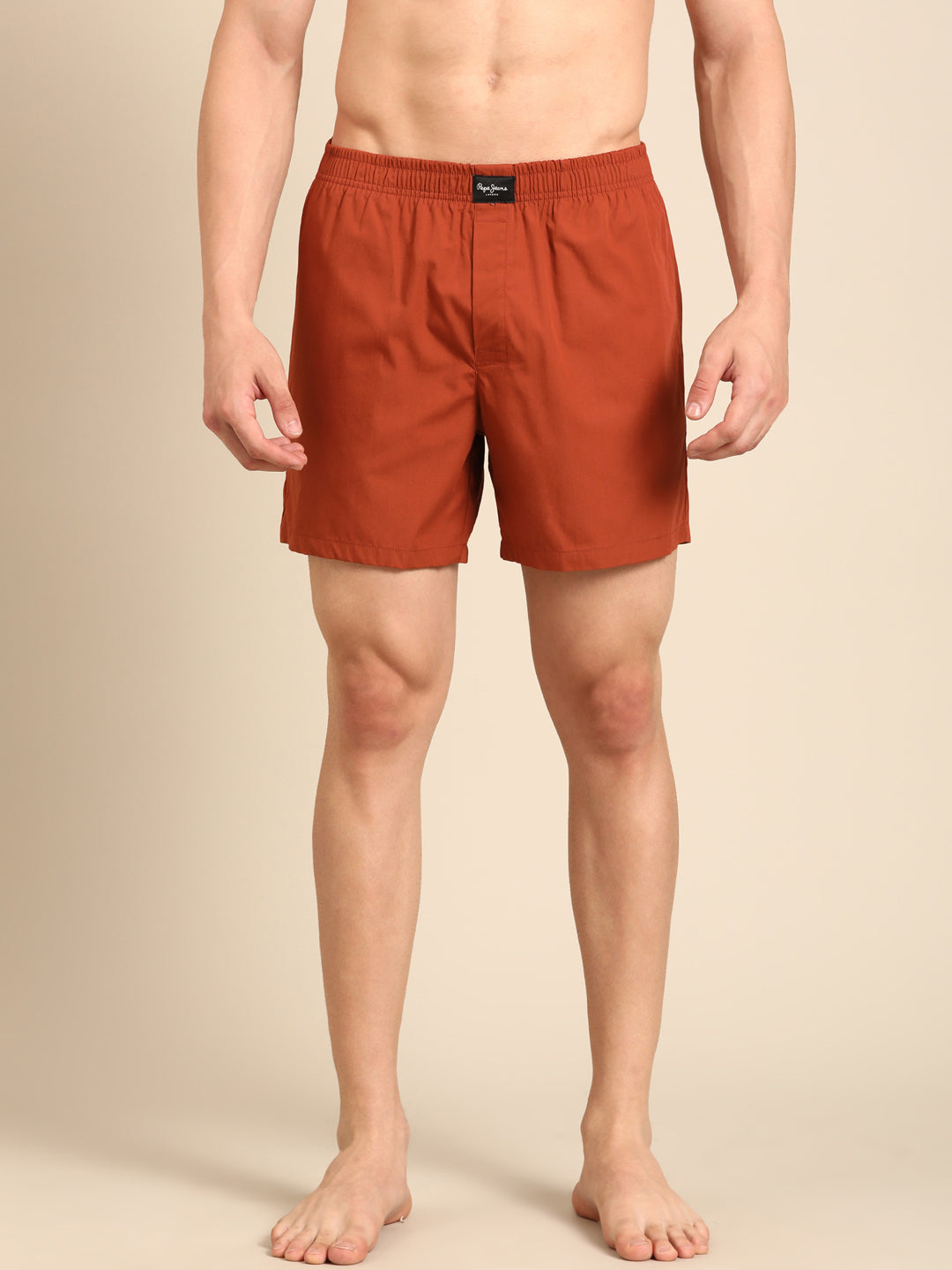 Pure Cotton Solid Boxers